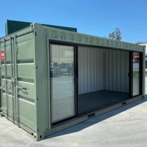 Contenitore Ufficio 20 Piedi con Vetrata Laterale