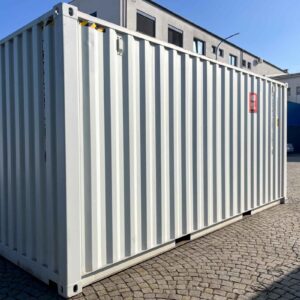 Contenitore 20 piedi High Cube con porte avvolgibili