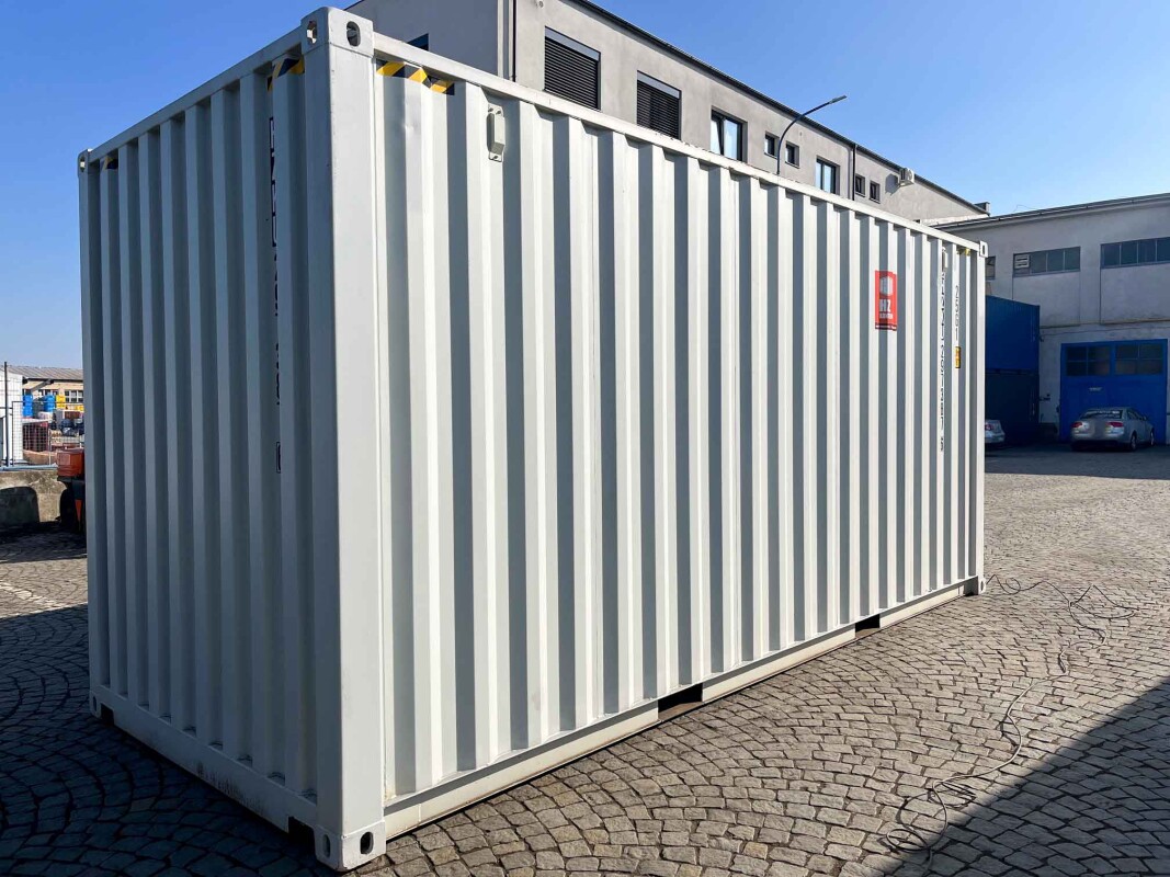 Contenitore 20 piedi High Cube con porte avvolgibili - immagine 2