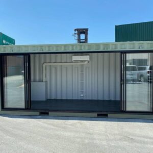 Contenitore Ufficio 20 Piedi con Vetrata Laterale
